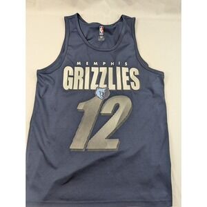 Memphis Grizzlies Basketball Tank Top Size Medium Point Guard With #12 Ja Morant